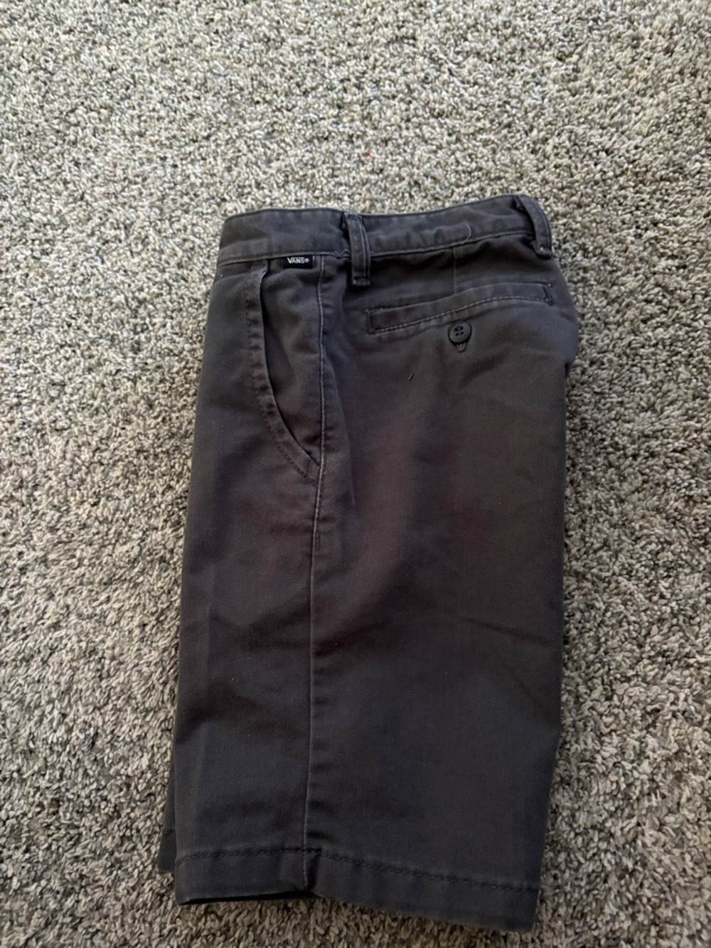 Vans Black Kids Chino Shorts